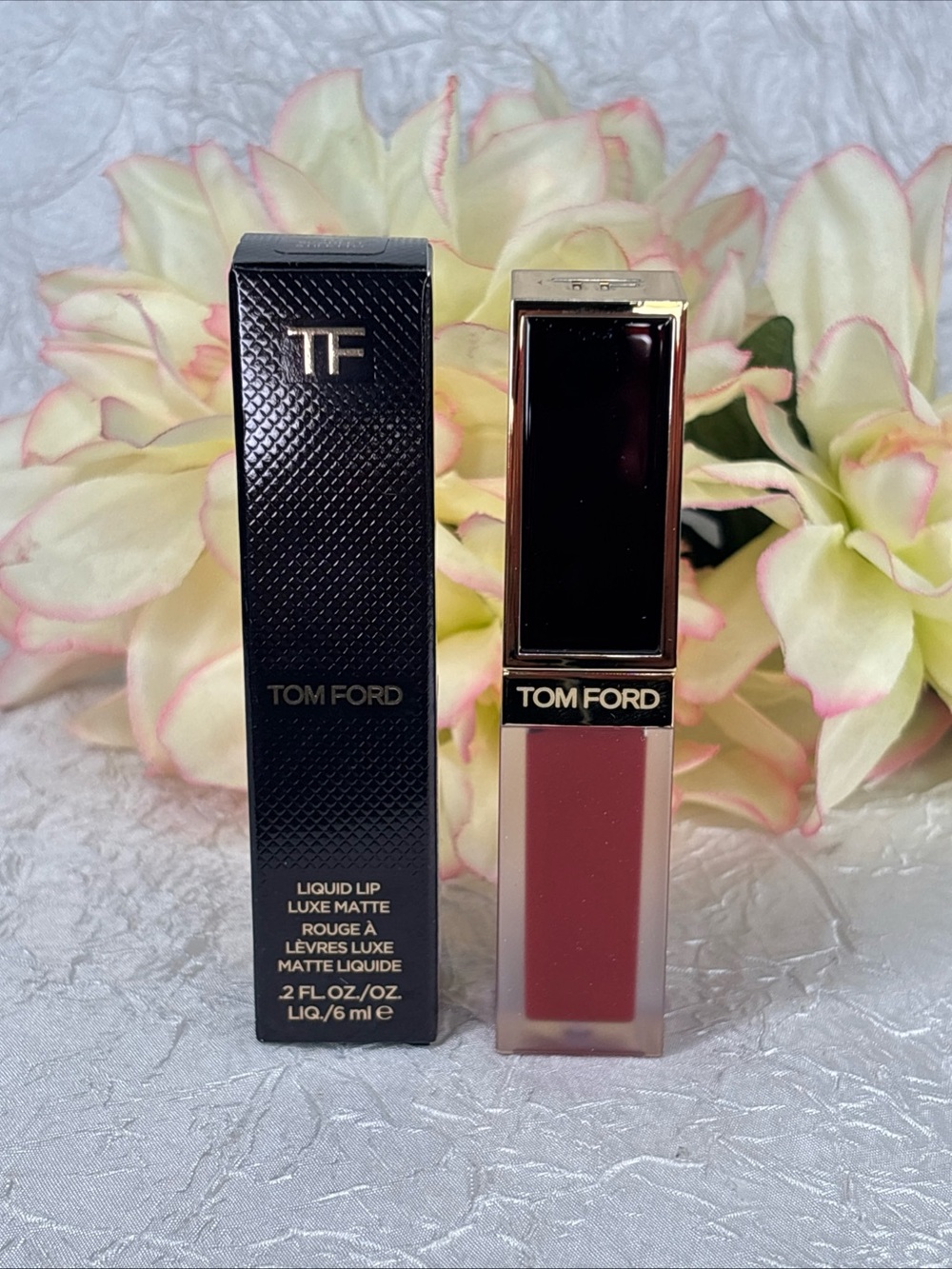 Tom Ford Liquid Lip Luxe Matte - 133 Scarlet Stiletto - Full Size NIB